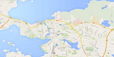 Карта Тампере Финландия