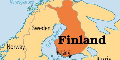 Карта На Хелзинки, Финландия